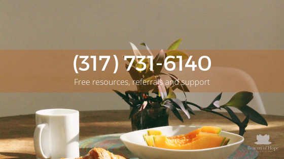 Crisis Line: 317-731-6140 Free resources, referrals and support