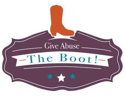 Give Abuse The Boot Event Logo | Beacon of Hope Crisis Center