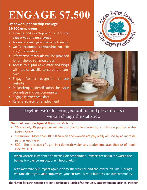 Circle Engage Sponsorship Package