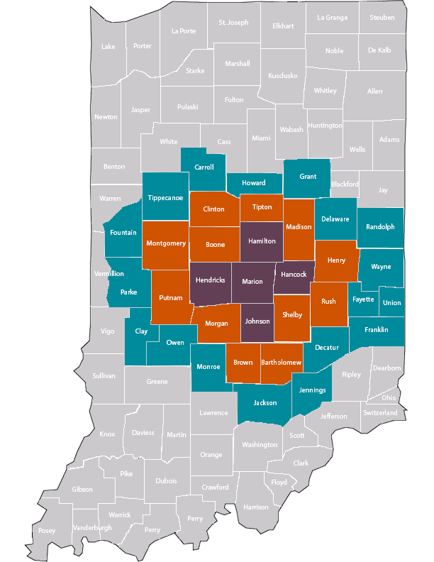 Demographic Service Area Map